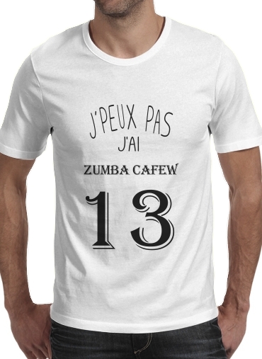  Je peux pas jai Zumba Cafew para Camisetas hombre