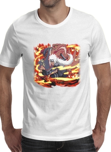 Jiraya evolution Fan Art para Camisetas hombre