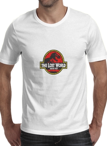 negro- Jurassic park Lost World TREX Dinosaure para Camisetas hombre