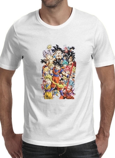  Kakarot Goku Evolution para Camisetas hombre