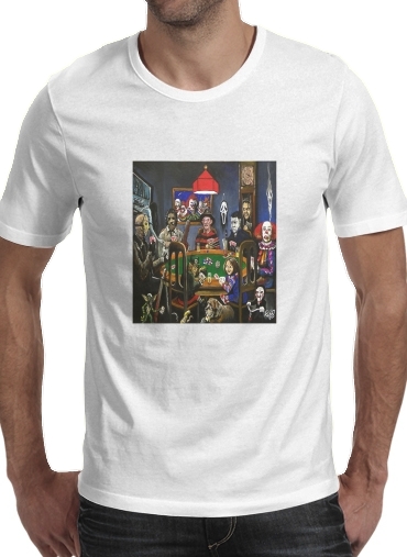  Killing Time with card game horror para Camisetas hombre