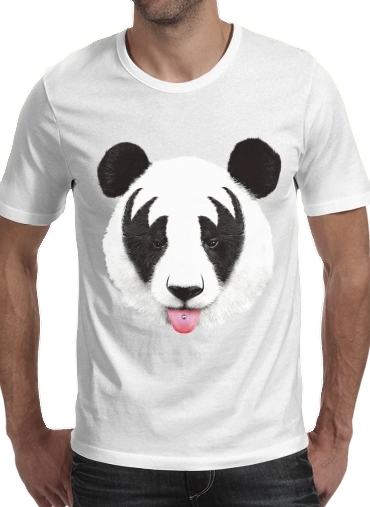  Kiss of a Panda para Camisetas hombre