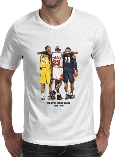  Kobe Bryant Black Mamba Tribute para Camisetas hombre