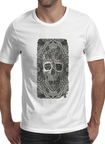 Lace Skull para Camisetas hombre