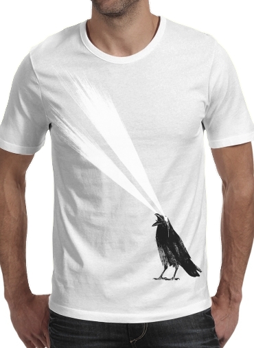  Laser crow para Camisetas hombre