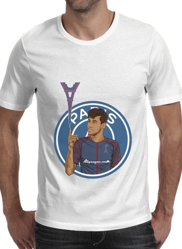 Le nouveau titi Parisien Ney Jr Paris para Camisetas hombre