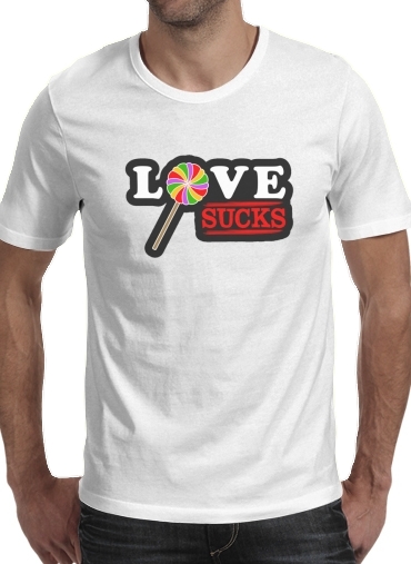  Love Sucks para Camisetas hombre