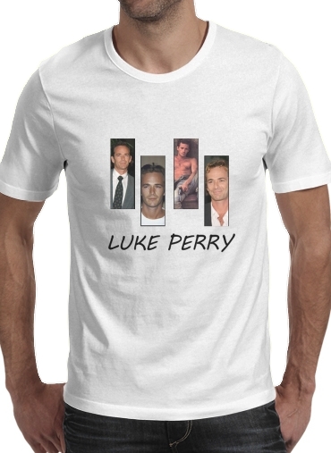  Luke Perry Hommage para Camisetas hombre