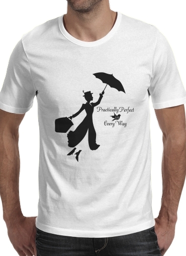  Mary Poppins Perfect in every way para Camisetas hombre