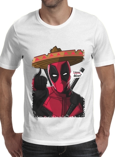  Mexican Deadpool para Camisetas hombre