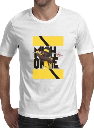  Michonne - The Walking Dead mashup Kill Bill para Camisetas hombre