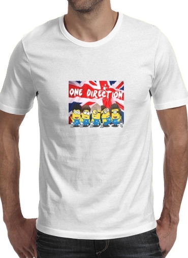  Minions mashup One Direction 1D para Camisetas hombre