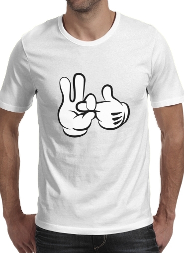  Mouse finger fuck para Camisetas hombre
