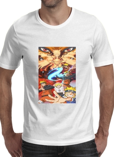  Naruto Evolution para Camisetas hombre