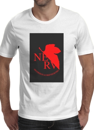  Nerv Neon Genesis Evangelion para Camisetas hombre