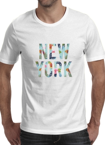  New York Floral para Camisetas hombre