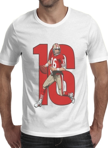  NFL Legends: Joe Montana 49ers para Camisetas hombre