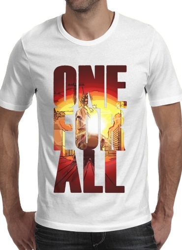  One for all sunset para Camisetas hombre