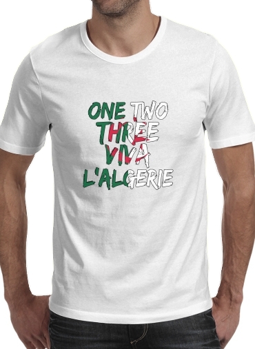  One Two Three Viva lalgerie Slogan Hooligans para Camisetas hombre