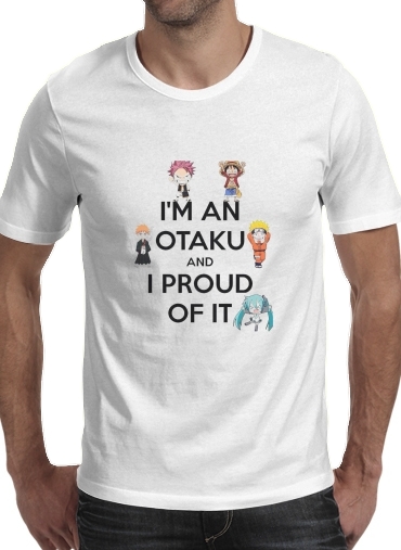 Otaku and proud para Camisetas hombre