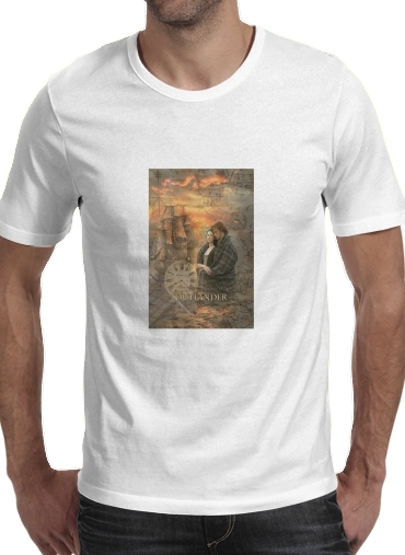 negro- Outlander Collage para Camisetas hombre