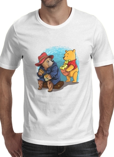  Paddington x Winnie the pooh para Camisetas hombre