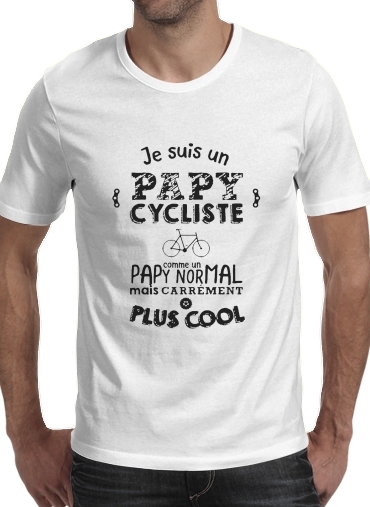  Papy cycliste para Camisetas hombre