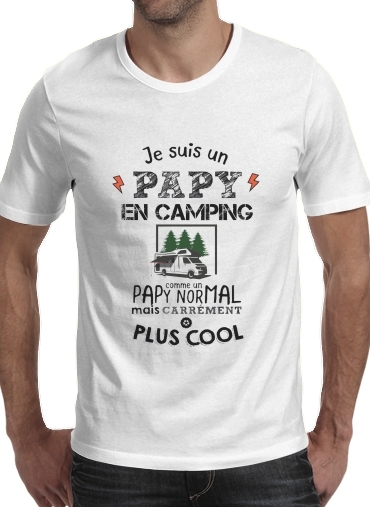  Papy en camping car para Camisetas hombre