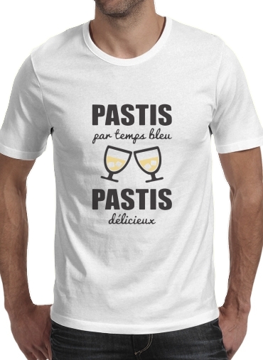 Pastis par temps bleu Pastis delicieux para Camisetas hombre