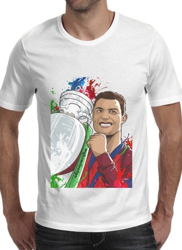  Portugal Campeoes da Europa para Camisetas hombre