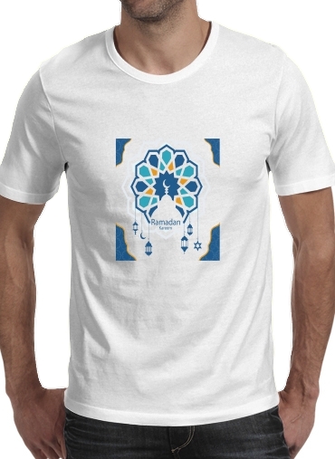  Ramadan Kareem Blue para Camisetas hombre
