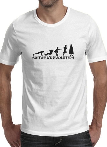  Saitama Evolution para Camisetas hombre