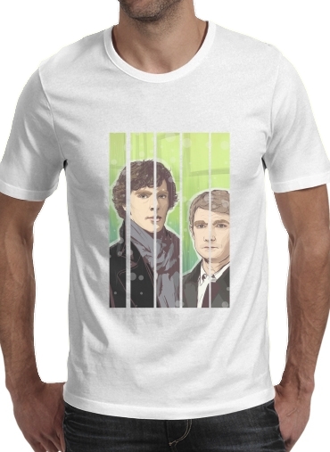  Sherlock and Watson para Camisetas hombre