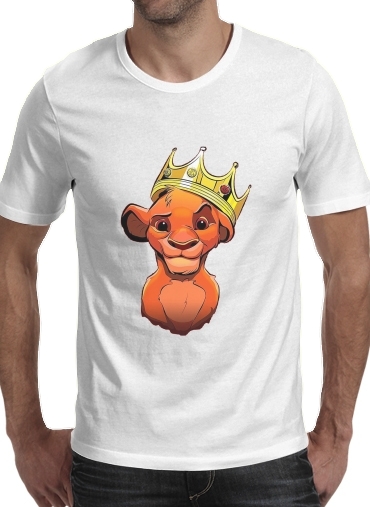  Simba Lion King Notorious BIG para Camisetas hombre