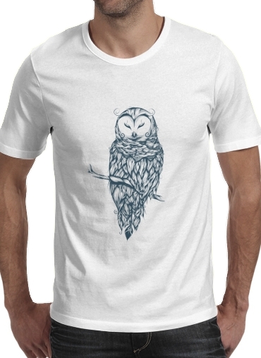  Snow Owl para Camisetas hombre