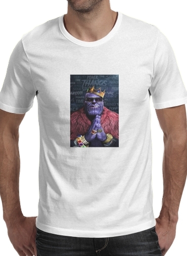  Thanos mashup Notorious BIG para Camisetas hombre