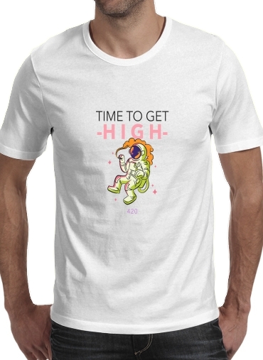  Time to get high WEED para Camisetas hombre