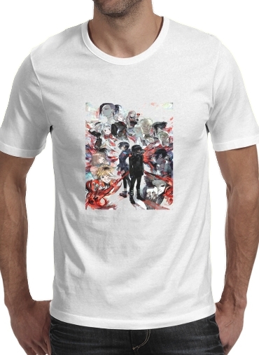  Tokyo Ghoul Touka and family para Camisetas hombre