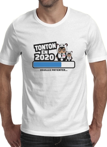  Tonton en 2020 Cadeau Annonce naissance para Camisetas hombre