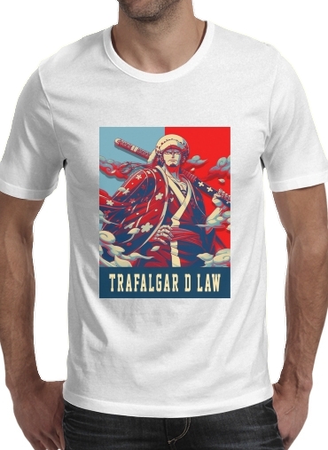  Trafalgar D Law Pop Art para Camisetas hombre