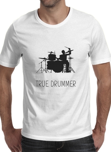  True Drummer para Camisetas hombre