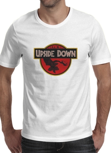  Upside Down X Jurassic para Camisetas hombre