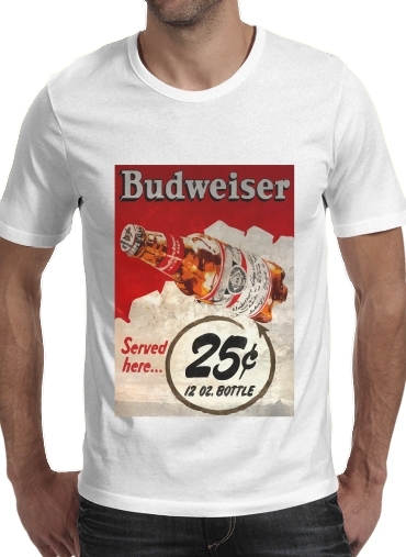  Vintage Budweiser para Camisetas hombre