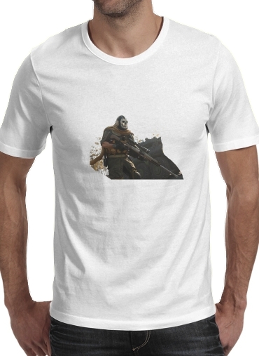  Warzone Ghost Art para Camisetas hombre