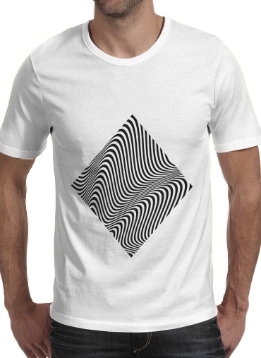 negro- Waves 1 para Camisetas hombre