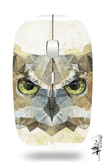  abstract owl para Ratón óptico inalámbrico con receptor USB