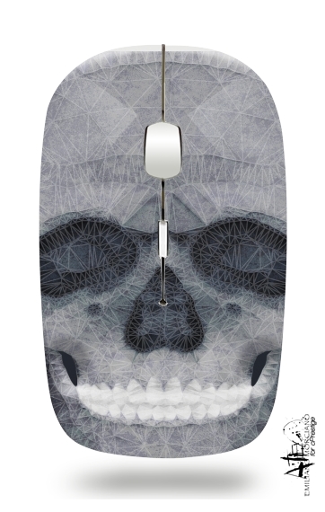  abstract skull para Ratón óptico inalámbrico con receptor USB