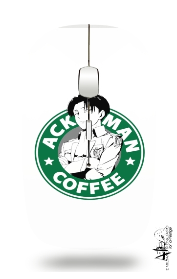  Ackerman Coffee para Ratón óptico inalámbrico con receptor USB