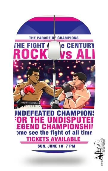  Ali vs Rocky para Ratón óptico inalámbrico con receptor USB
