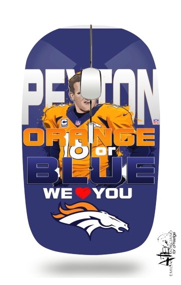  American Football: Payton Manning para Ratón óptico inalámbrico con receptor USB